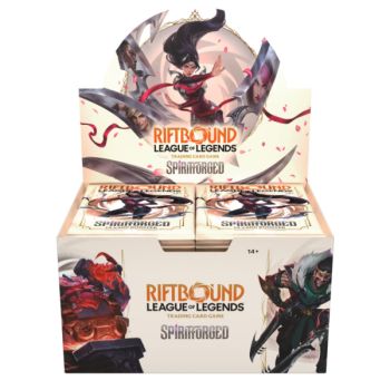 Display-Set 2 Spirits Forged – Box mit 24 Boostern – FR – Riftbound: LoL TCG