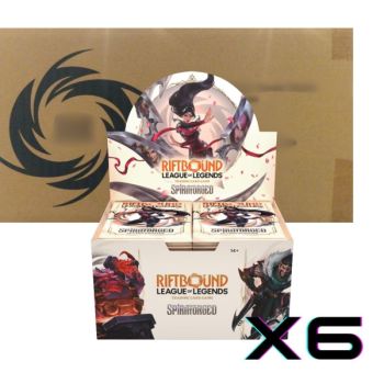 Display-Set 2 Spirits Forged – Versiegelter Karton mit 6 Boxen – FR – Riftbound: LoL TCG