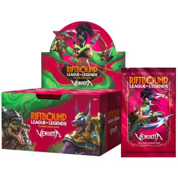 Display-Set 4 Vendetta – Box mit 24 Boostern – EN – Riftbound: LoL TCG