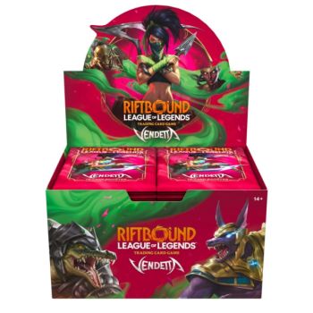 Display-Set 4 Vendetta – Box mit 24 Boostern – FR – Riftbound: LoL TCG