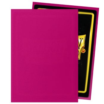 Dragon Shield – 100 Kartenhüllen – Standard Matt – Magenta
