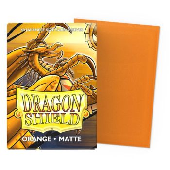 Dragon Shield – 60 Kartenhüllen – Hüllen – Mini: Orange matt