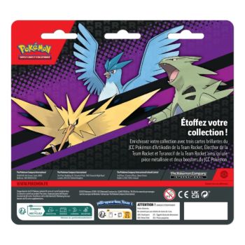 Team Rockets Arktos, Zapdos und Despotar Duo Pack - FR - [EV03][EV06] - Pokémon