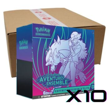Item ETB Adventures Together – Karton mit 10 Elite-Trainer-Boxen – Pokémon – FR – [SV9][EV09]