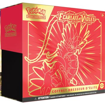 Item ETB Koraidon – Elite-Trainer-Box – FR – Scharlachrot und Violett [SV1][EV01] – Pokémon