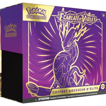 Item ETB Miraidon – Elite-Trainer-Box – FR – Scharlachrot und Violett [SV1][EV01] – Pokémon