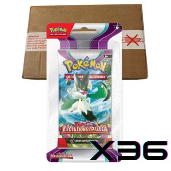 Item Evolution in Paldea - Schachtel mit 36 Booster-Blistern - FR - [SV2][EV02] - Pokémon
