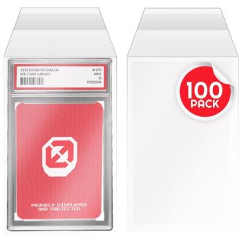 Evoretro – 100 Schutzhüllen – PSA-bewertete Karten