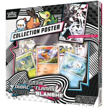 Schwarzer Blitz & Weiße Flamme - Poster-Sammelbox - Pokémon - FR - [SV10.5][EV10.5]