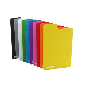 Gamegenic – 10 mehrfarbige Trennblätter – FLEX CARD DIVIDERS