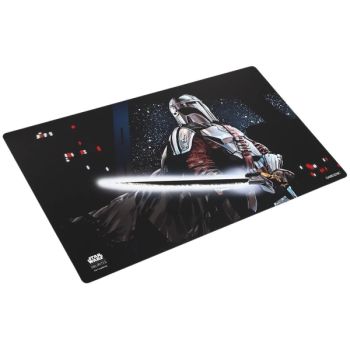 photo Gamegenic – Spielmatte – Star Wars Unlimited – Mandalorian Black Sabre Spielmatte