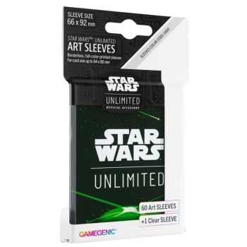 Gamegenic – Kartenschützer – Hüllen – Star Wars Unlimited – Kartenrückseite grün