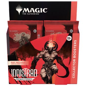 Innistrad Remastered INR – Sammlerbox mit 12 Boostern – DE – Magic the Gathering