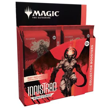 Innistrad Remastered INR – Sammlerbox mit 12 Boostern – DE – Magic the Gathering