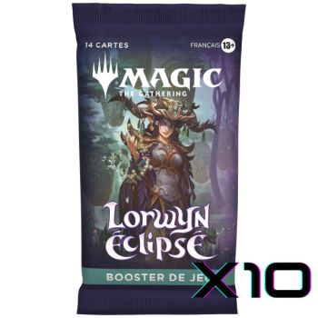 photo Lorwyn Eclipsé – FR – Konvolut von 10 Spielboostern – Magic: The Gathering – ECL