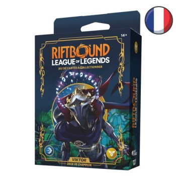 Konvolut 3 Champion-Decks – FR – Jinx, Viktor, Lee Sin – Origins – Riftbound TCG – Set 1