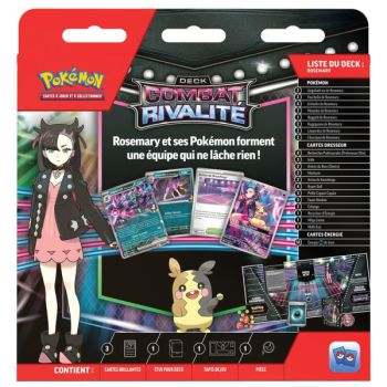 Set mit 2 Rivalry Battle Decks – Rosemary/Brick – Pokémon – FR