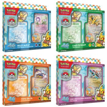 Set mit 4 Weltmeisterschaftsdecks 2025 - Pokémon - FR