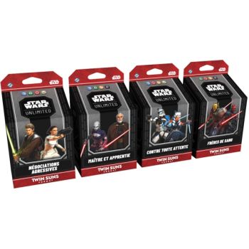 Set mit 2 Starterdecks – Lawless – FR – Star Wars Unlimited – SWU7