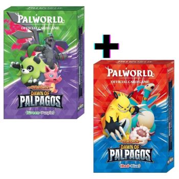 Set der Palworld-Prüfungsdecks – Dawn of Palpagos TD01 & TD02