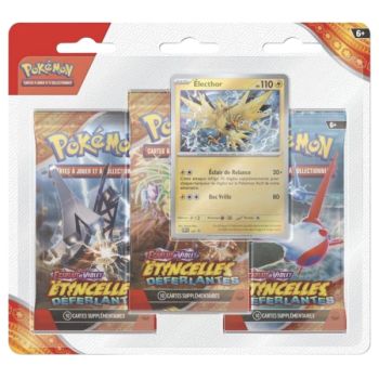 Zapdos und Maraiste Tripack Lot – Surging Sparks – FR – [SV8][EV08] – Pokémon