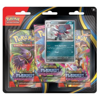 Dreierpack Sniebel & Weavile – Gruselige Flammen – FR – [ME02] [ME2] – Pokémon