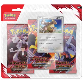 Kangurex und Zebkitz Tripack Lot - Schicksalhafte Rivalitäten - FR - [SV10][EV10] - Pokémon