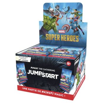 Marvel Super Heroes – FR – Display Booster Jumpstart – Magic: The Gathering – MSH