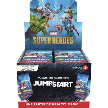 Marvel Super Heroes – FR – Display Booster Jumpstart – Magic: The Gathering – MSH