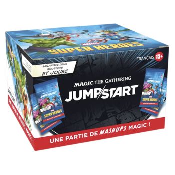 Marvel Super Heroes – FR – Display Booster Jumpstart – Magic: The Gathering – MSH