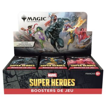 Marvel Super Heroes – FR – Display-Booster-Spiel – Magic: The Gathering – MSH