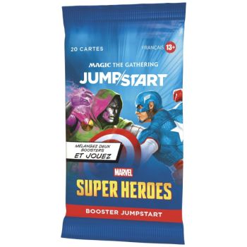 Marvel Superhelden – FR – Set mit 4 Jumpstart-Boostern – Magic: The Gathering – MSH