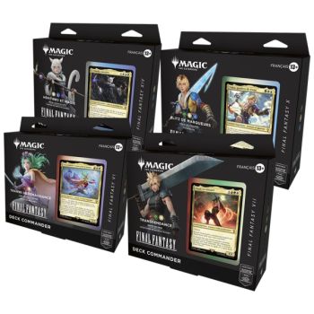 MTG x Final Fantasy – Lot mit 4 Commander-Decks – Magic the Gathering – FIN