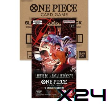 One Piece CG - DIE ZEIT DER ENTSCHEIDENDEN SCHLACHT - FR - Präsentation von 24 Blister-Boostern - [OP-16]
