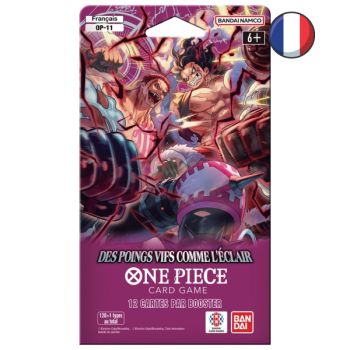 photo One Piece CG – OP11 – Booster in Blisterpackungen – FR