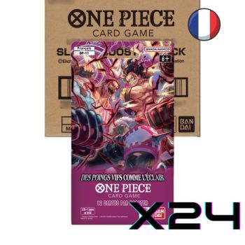 photo One Piece CG – OP11 – Schachtel mit 24 Boostern in Blisterpackungen – FR