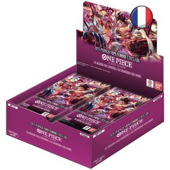 photo One Piece CG – OP11 – Lightning Fists – Schachtel mit 24 Boostern – FR
