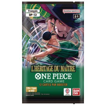 One Piece CG – OP12 – DAS VERMÄCHTNIS DES MEISTERS – Schachtel mit 24 Boostern – FR