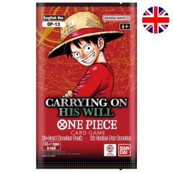 One Piece CG - OP13 - Seinen Willen ausführen - Präsentation von 24 Boostern - EN