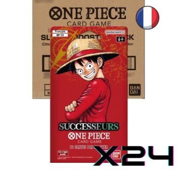 One Piece CG – OP13 – SUCCESSORS – Box mit 24 Boostern in Blisterverpackungen – FR