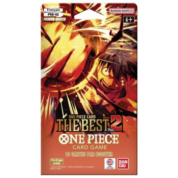One Piece CG – PRB02 – The Best Vol. 2 – Schachtel mit 20 Premium-Boostern in Blistern – FR