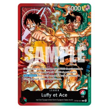 One Piece CG - ST-30 - Ruffy und Ace - Starterdeck - FR