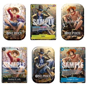 One Piece CG - TS02 - Konvolut mit 3 Dosen, Set Vol. 2 - FR