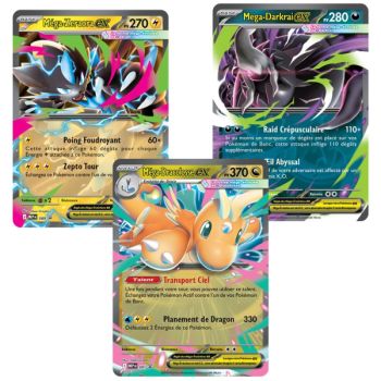 Pokébox – 3er-Pack – Mega Powers Q3 26 – FR – Pokémon