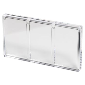 Präsentationsständer für 3 bewertete PSA-Karten - Acryl-TAB