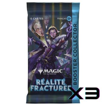 Fractured Reality – FR – 3er-Pack Sammler-Booster – Magic: The Gathering – FRA