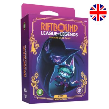 Set 3 Unleashed – Champion-Deck – Vex – EN – Riftbound: LoL TCG