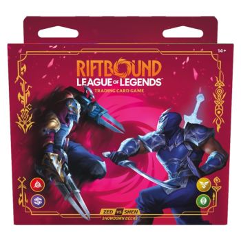 Set 4 Vendetta – Showdown-Decks Shen vs. Zed – EN – Riftbound: LoL TCG