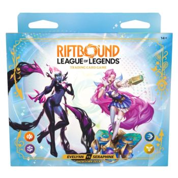 Showdown-Decks – Evelynn vs. Seraphine – EN – Set 5 Radiance – Riftbound: LoL TCG