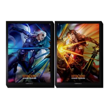 Kartenhüllen – Set 4 Vendetta – Diana vs. Leona – Riftbound: LoL TCG